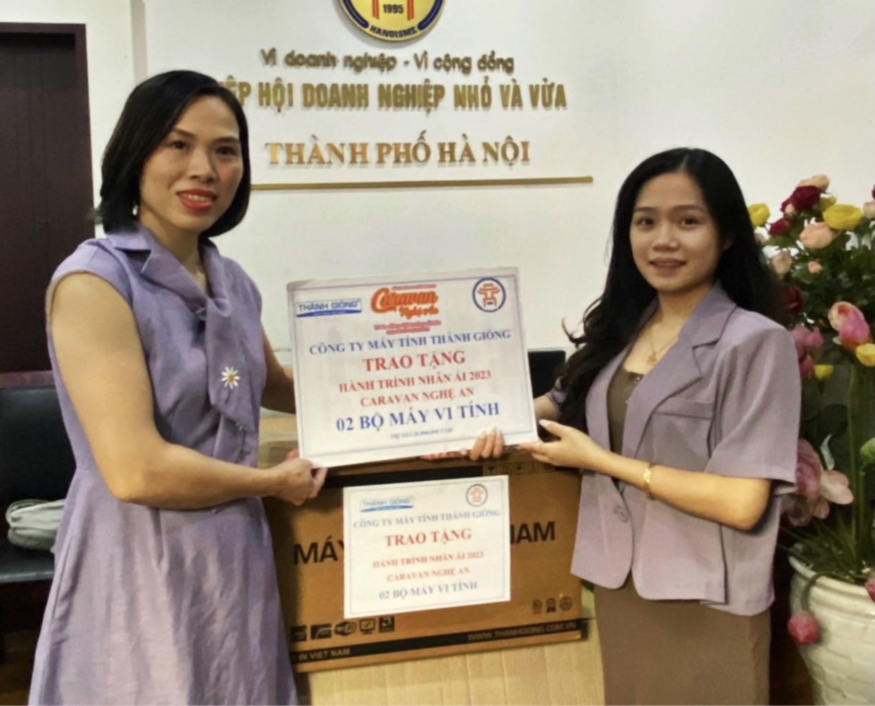 Máy Tính Thánh Gióng đồng hành cùng Caravan-Hành Trình Nhân Ái 2023 "Hướng về nguồn cội"