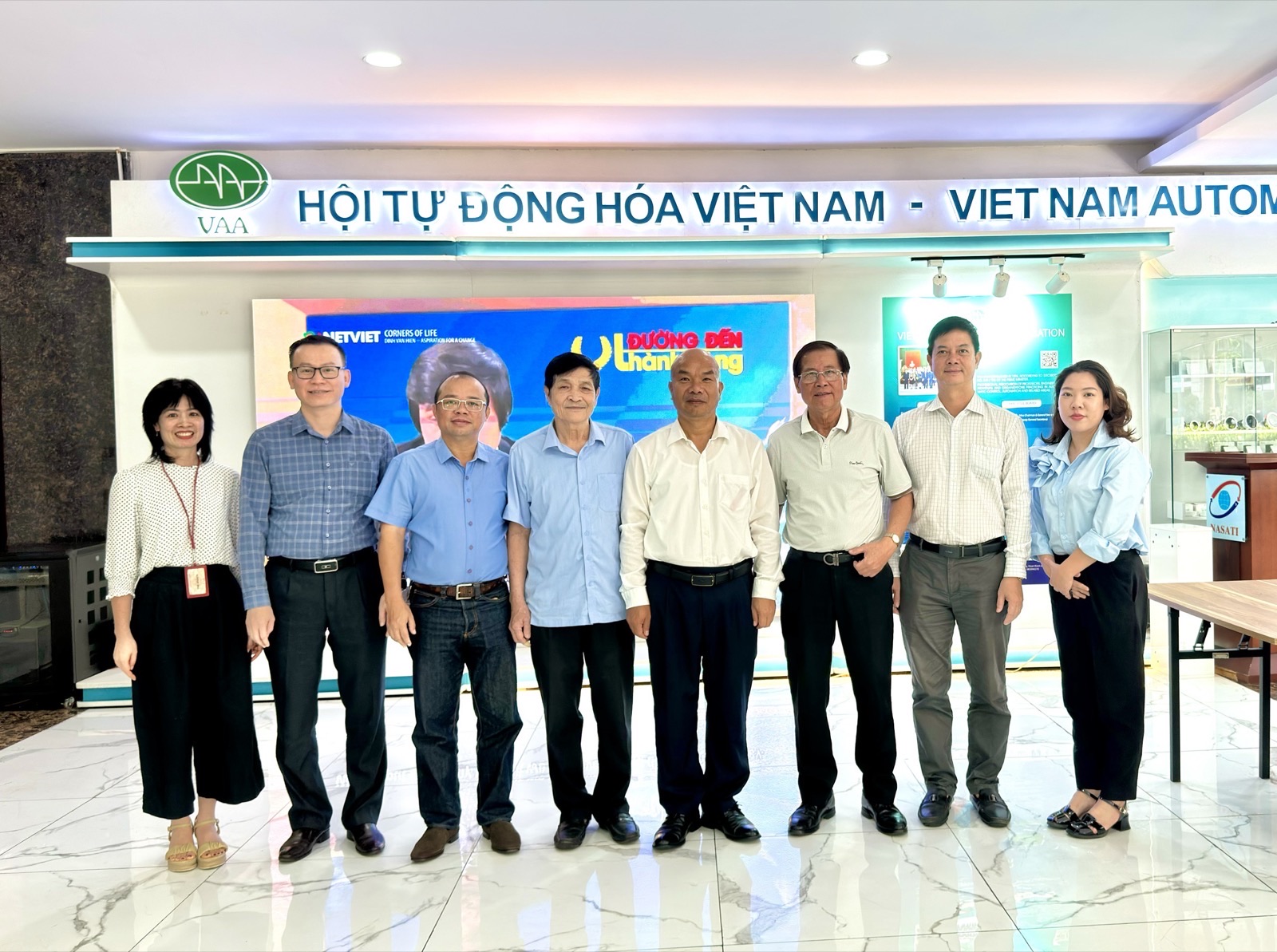 HỘI DOANH NGHIỆP SẢN XUẤT SẢN PHẨM CÔNG NGHIỆP CHỦ LỰC THÀNH PHỐ HÀ NỘI (HAMI) LÀM VIỆC VỚI HỘI TỰ ĐỘNG HÓA VIỆT NAM