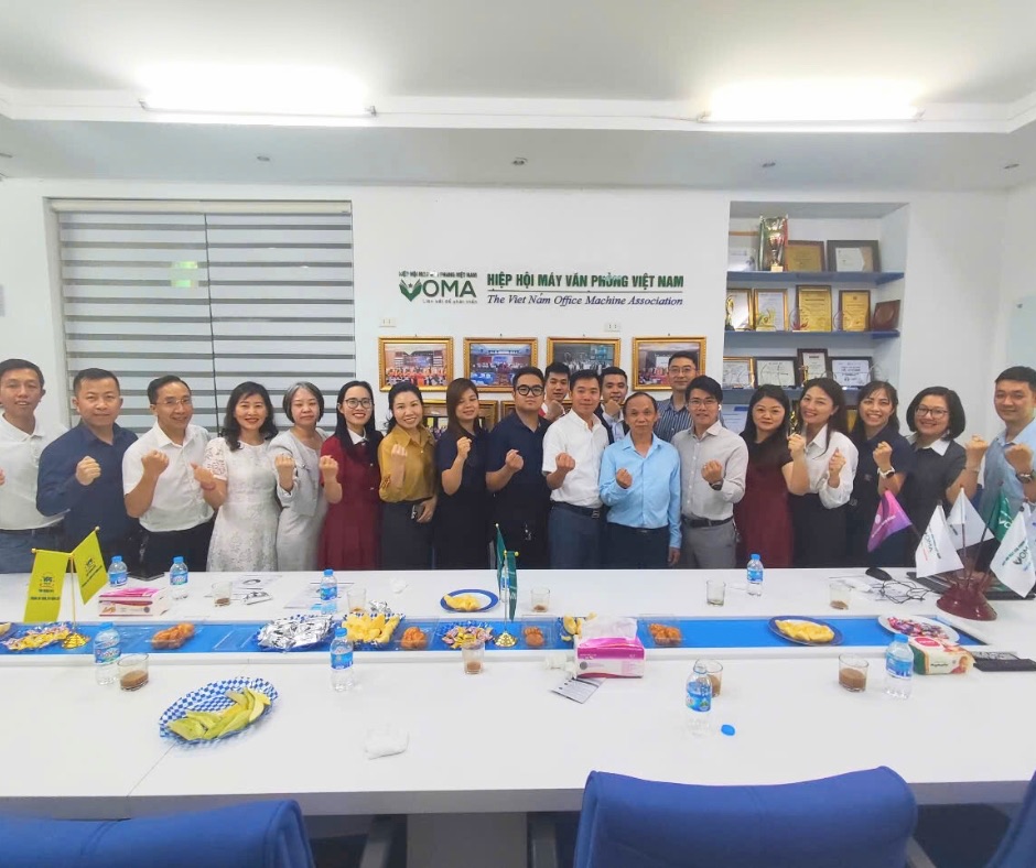 Máy tính Thánh Gióng tham dự Chương trình Xúc tiến Thương mại Tháng 5 của VOMA Hà Nội